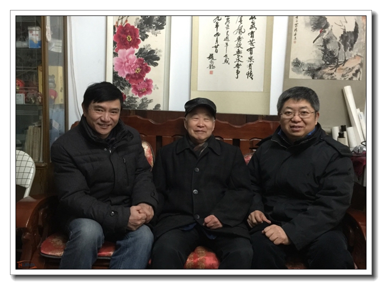 看望原民盟市委组织处处长、南航支部首届主委赵承龙教授