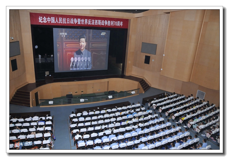 南航明故宫校区直播点 摄影：乔继周