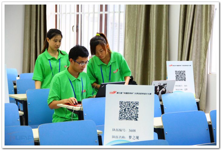 .参赛选手认真备赛